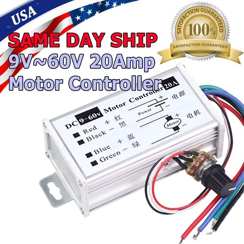 Pwm brush motor - dc, stepless