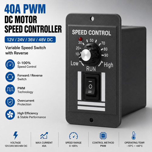 40a pwm motor - motor, speed