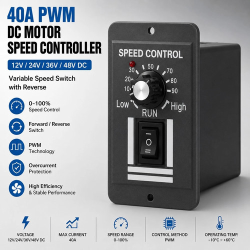 40a pwm motor speed - pwm,